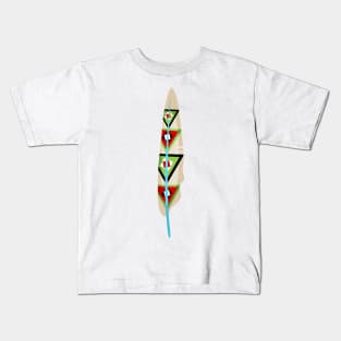 Boho Feather Kids T-Shirt